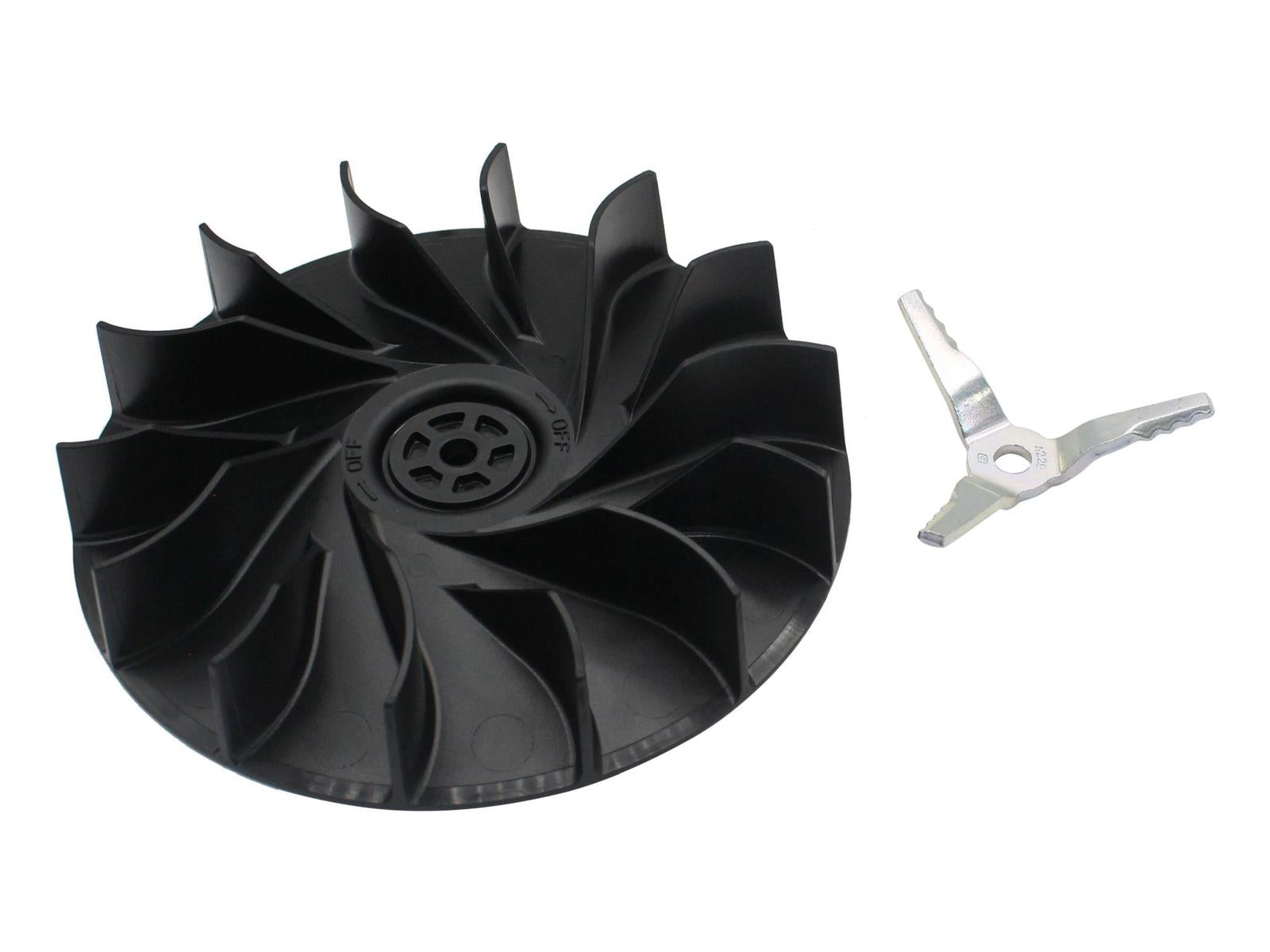 Stihl Blower Fan Wheel & Shredder Blade BG56 BG86 BR200 SH56 SH86