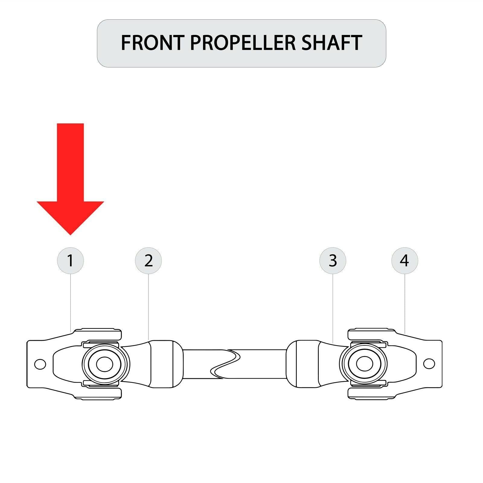 Front Drive shaft Yoke U-joint for Polaris 3235502 See Fitment List
