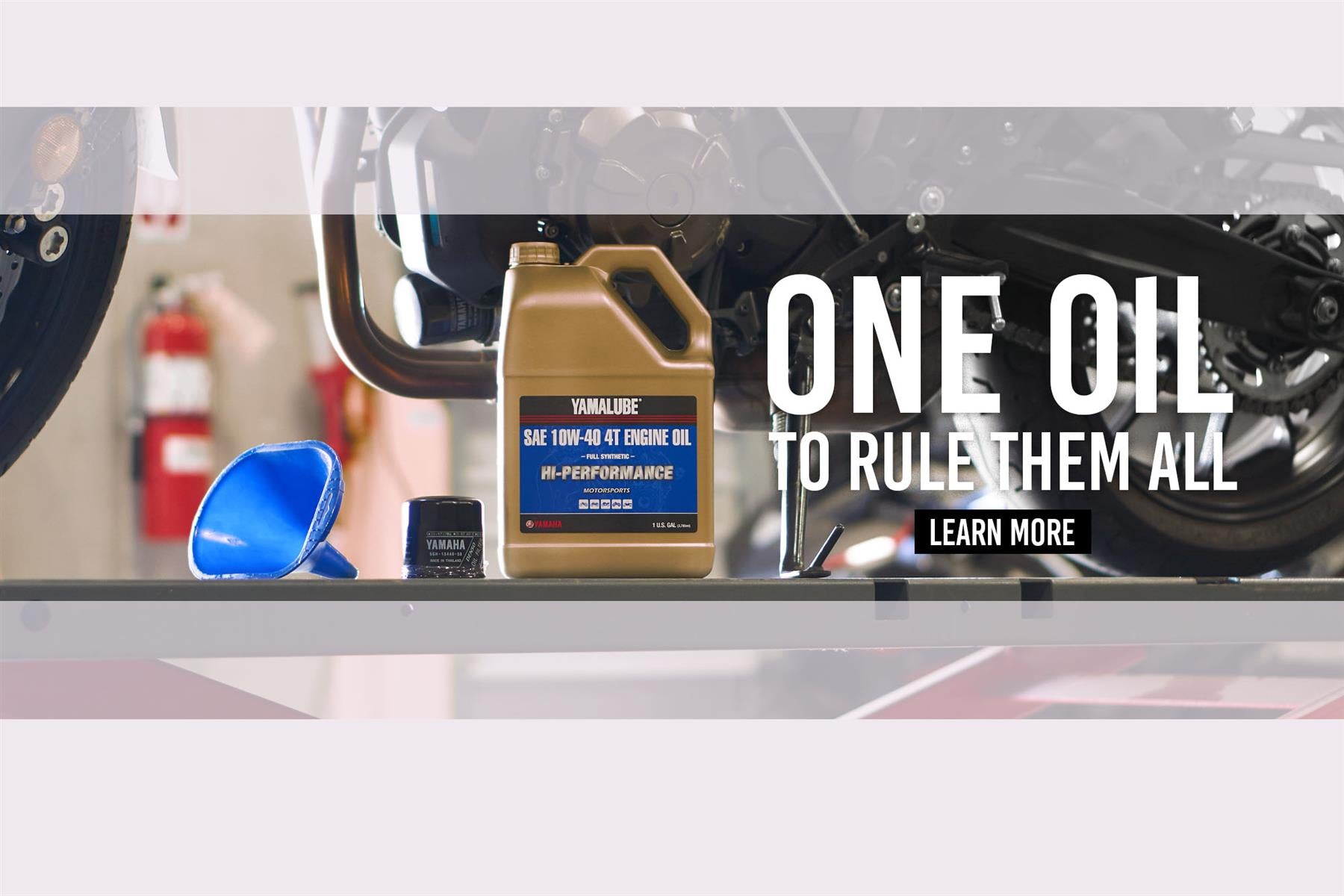 Genuine Yamaha Yamalube 10W40 Semi Synthetic 4-Stroke Engine Oil 4L