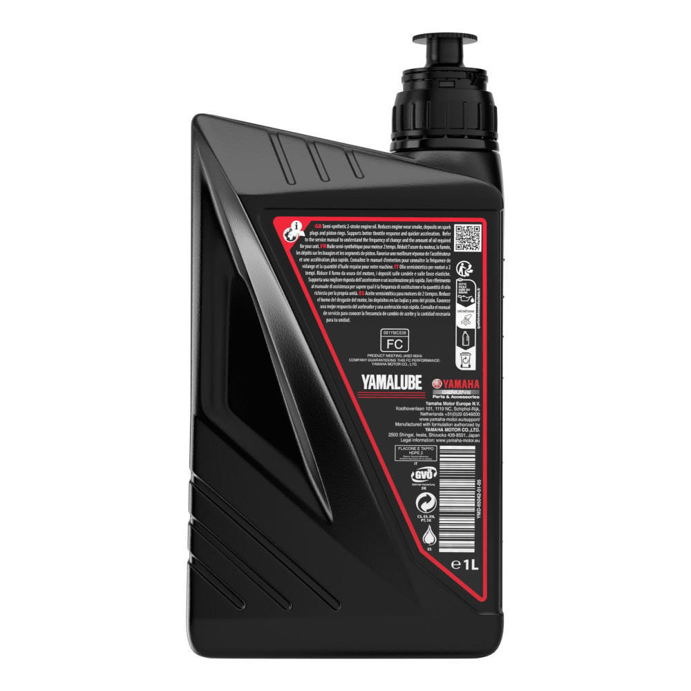 YAMALUBE 2 STROKE OIL SEMI SYNTHETIC MOTORCYCLE ATV SCOOTER DIRTBIKE