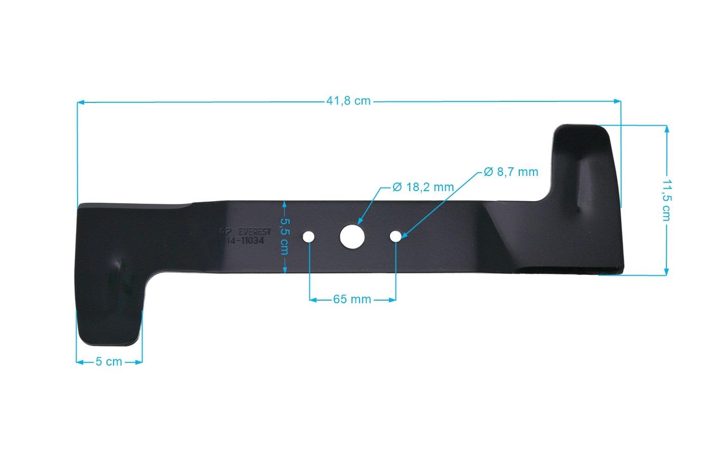 MOUNTFIELD RIDE ON MOWER BLADE SET FIT 1330M 1430 1430H 1530M 1530H