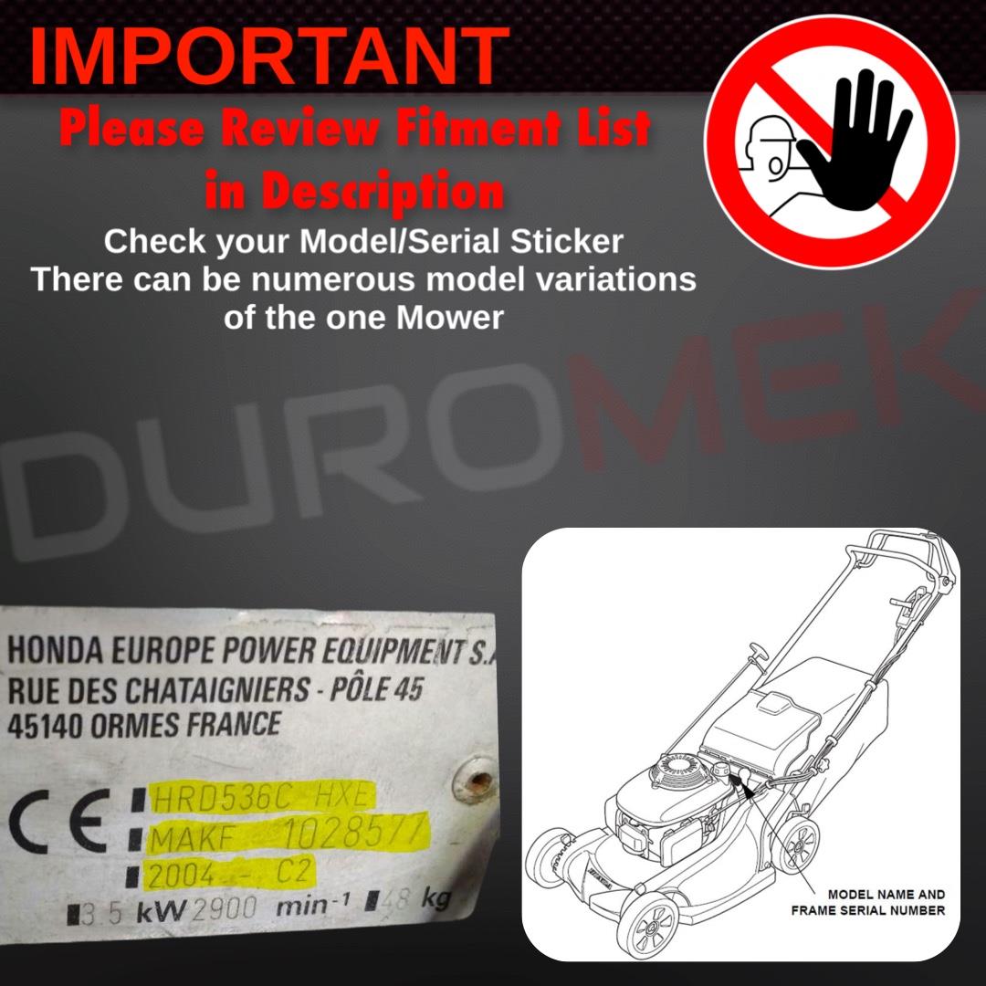 GENUINE OEM HONDA GCV160A0 CARBURETTOR FITS SELECT HRG416 HRG466