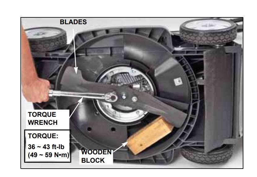 HONDA HRX 537 BLADE SET REPLACES OEM - 72531-VH7-000 & 72511-VH7-000