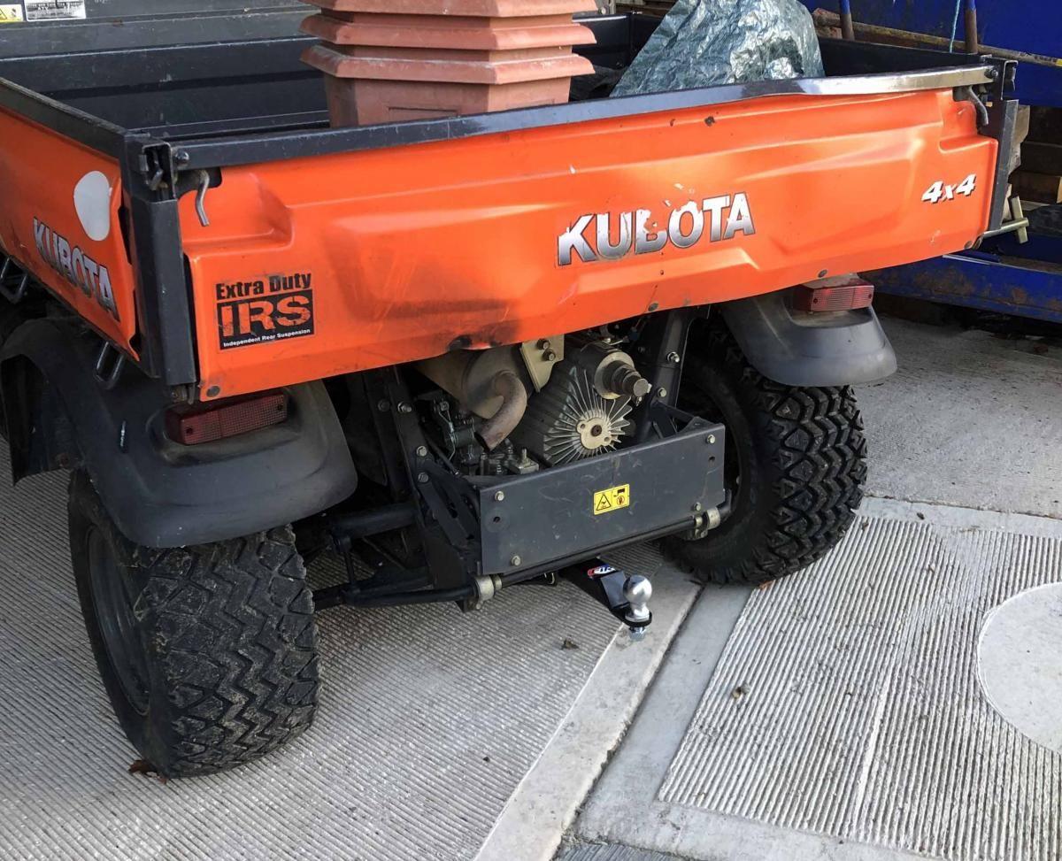 Kubota RTV-X900 Hitch Receiver Tow Bar & Ball Pin 2015-2025