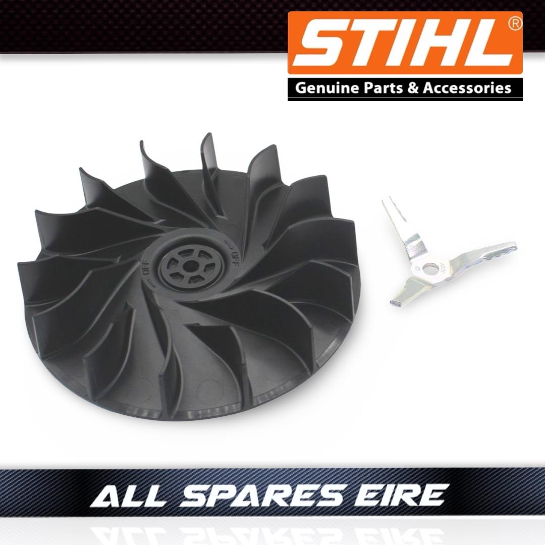 Stihl Blower Fan Wheel & Shredder Blade BG56 BG86 BR200 SH56 SH86