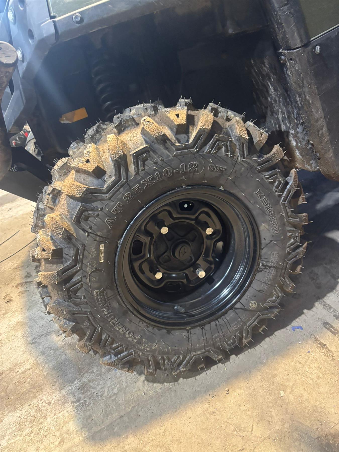 STEEL WHEEL RIM SET FOR POLARIS RANGER 900D 1000D DIESEL