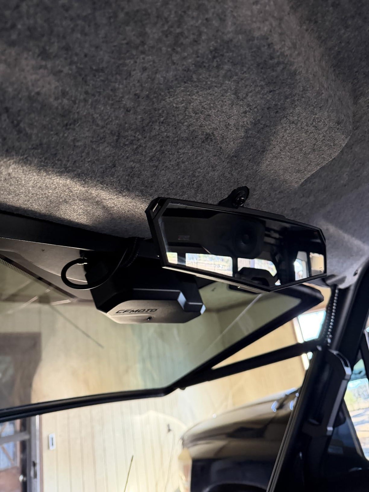 Upgraded Rear View Center Mirror For CFMOTO U10 PRO & PRO Highland