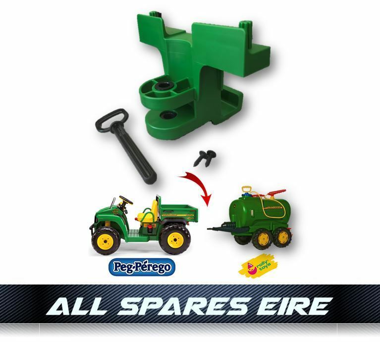 PEG PEREGO TRAILER TOW HITCH FOR JOHN DEERE GATOR TO SUIT ROLLY TOYS
