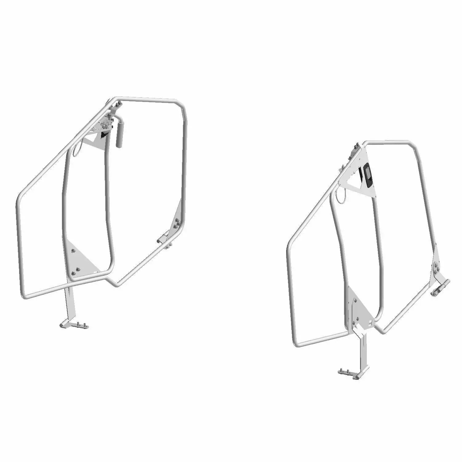 Zipped Window Canvas Doors for Polaris Ranger SP570