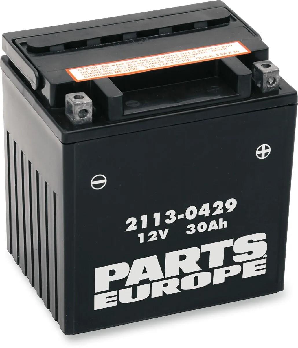 PARTS EUROPE SLA AGM BATTERY 12V 30AH 400CCA [166mm x 127mm x H175mm]
