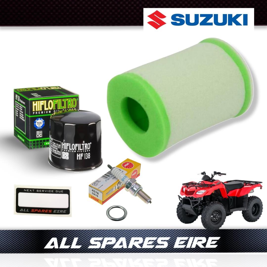SUZUKI LTA/LTF400 EIGER / KING QUAD SERVICE KIT INC AIR & OIL FILTER
