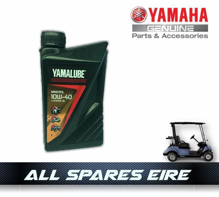 YAMAHA GOLF CART BUGGY ENGINE OIL 10W40 1L MINERAL 4 STROKE OIL
