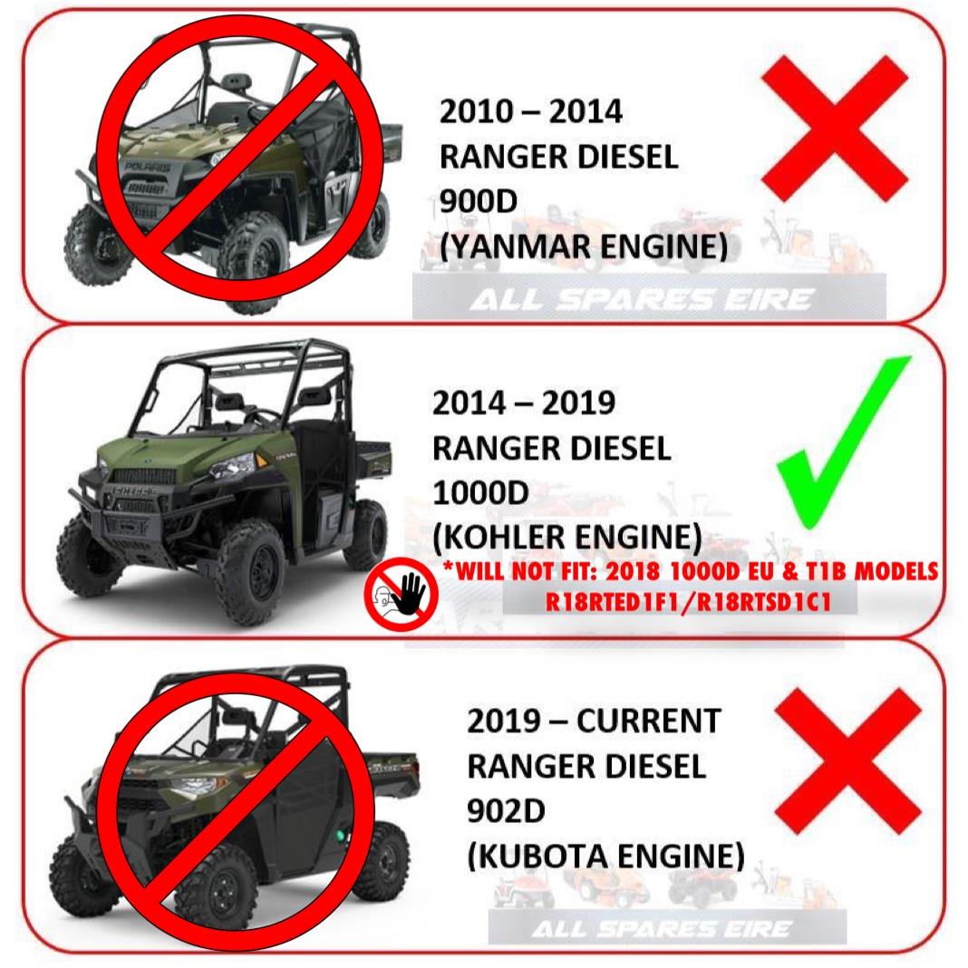 POLARIS RANGER DIESEL 1000D FRONT A-ARM BUSHING & SLEEVE KIT