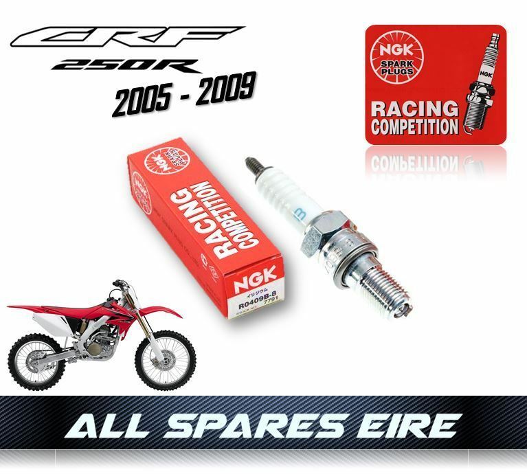HONDA CRF250 R RACING SPARK PLUG NGK 2005 TO 2009 R0409B-8