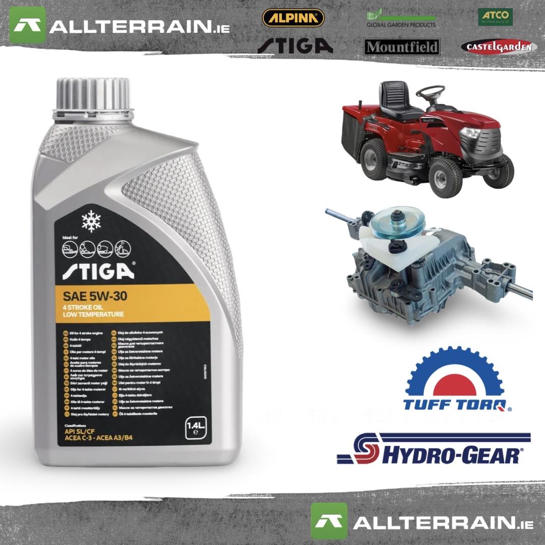 5W50 Hydrostatic Fluid HST Transmission Oil for Lawn Tractors 1400ml