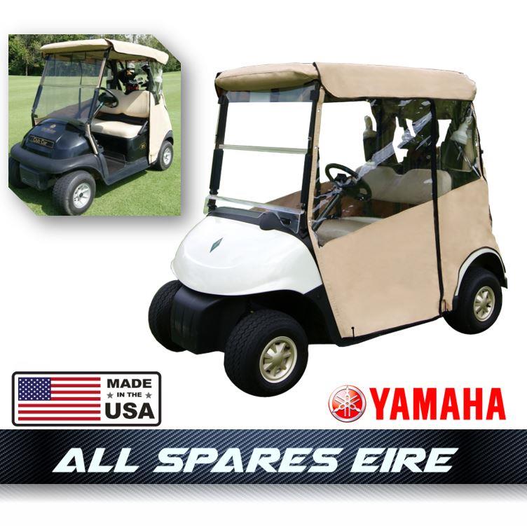 YAMAHA 3 SIDED CUSTOM FIT GOLF BUGGY DOORWORKS™ USA COVER ENCLOSURE