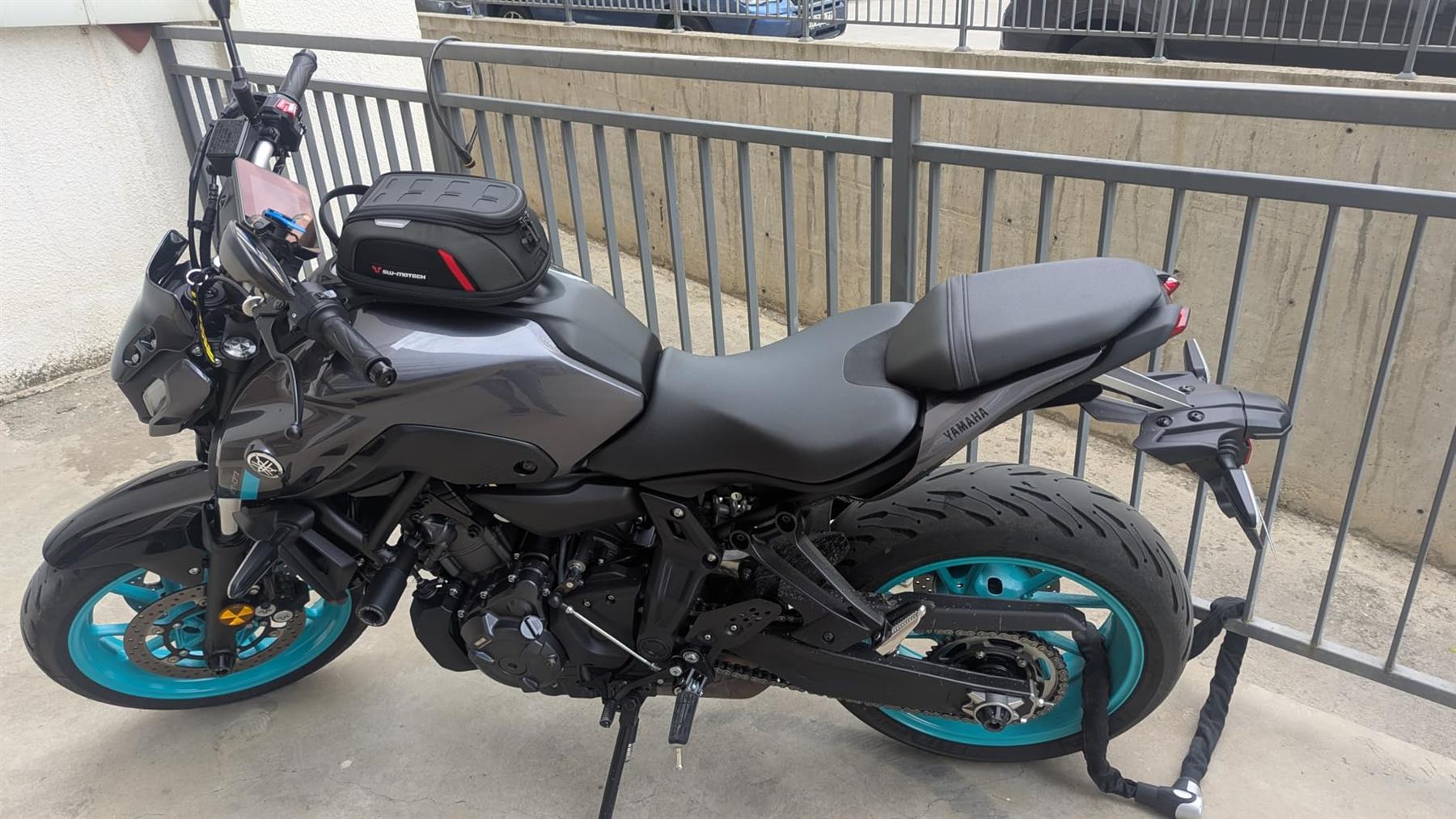 SW Motech Micro Pro Quick Lock Motorbike Motorcycle Tank Bag - Black