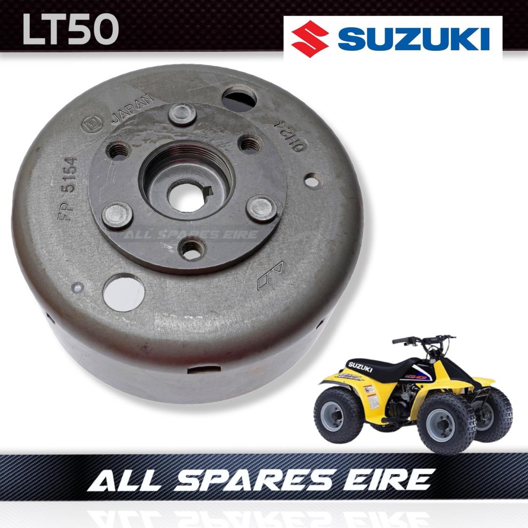 Genuine OEM Suzuki LT50 Magneto Flywheel Rotor Part 1984-2006