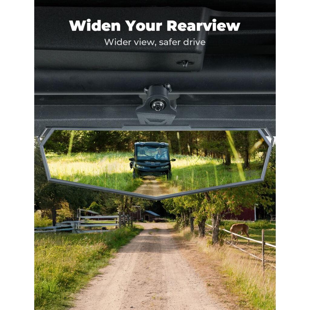 Upgraded Rear View Center Mirror For CFMOTO U10 PRO & PRO Highland