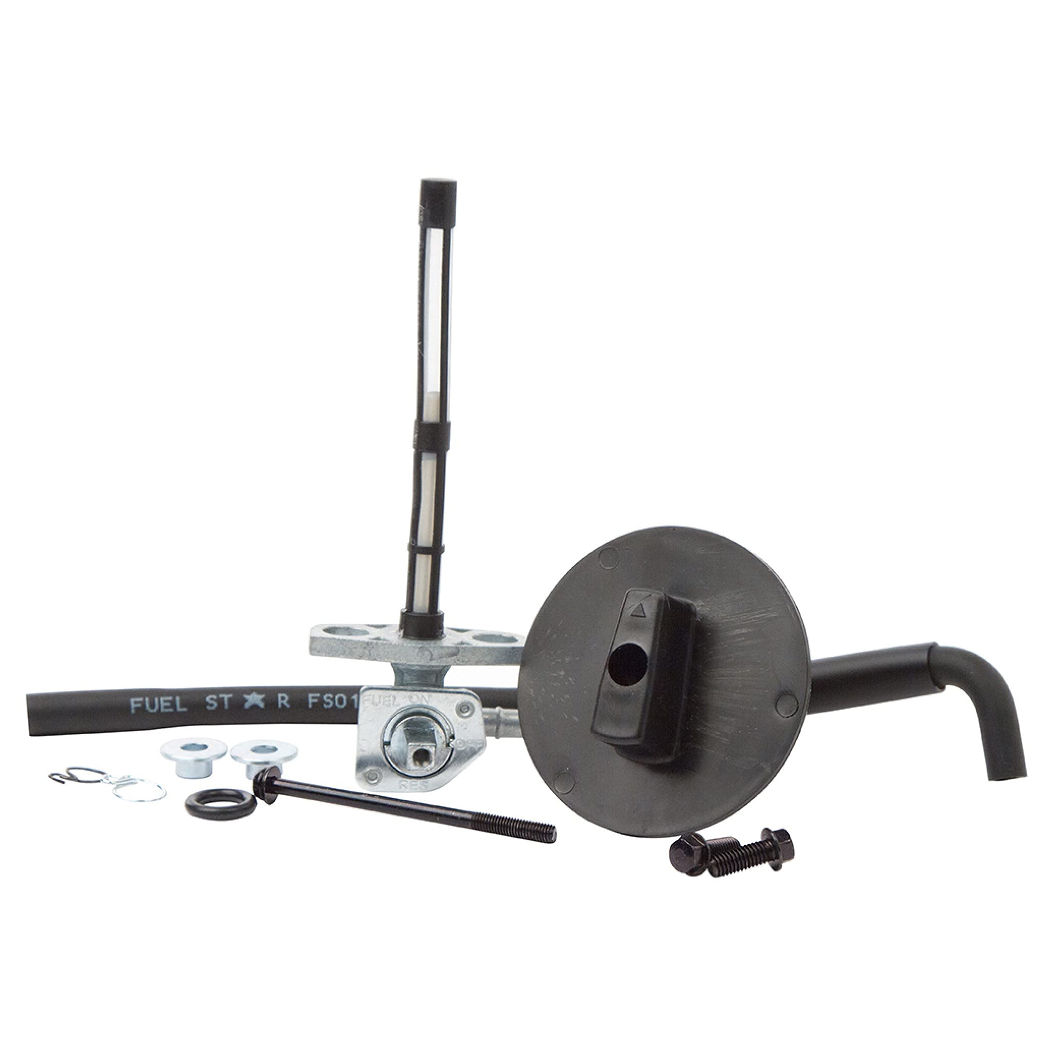 Fuel Valve Kit Trx250 97-01, Fuel Star Fs101-0013 Honda Atv, Tape / Petcock / Clips / Pipes / Bolts