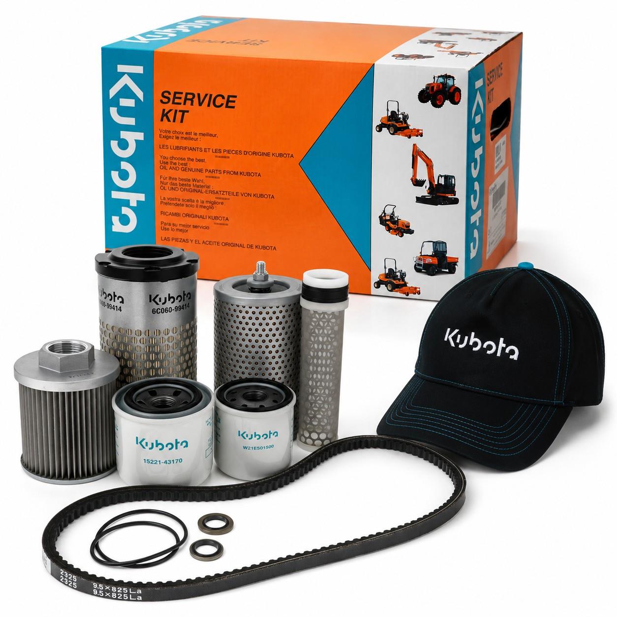 W21CK00347 1000 Hr Service Kit Fits Kubota U17-3A, U17-5 & U18-5