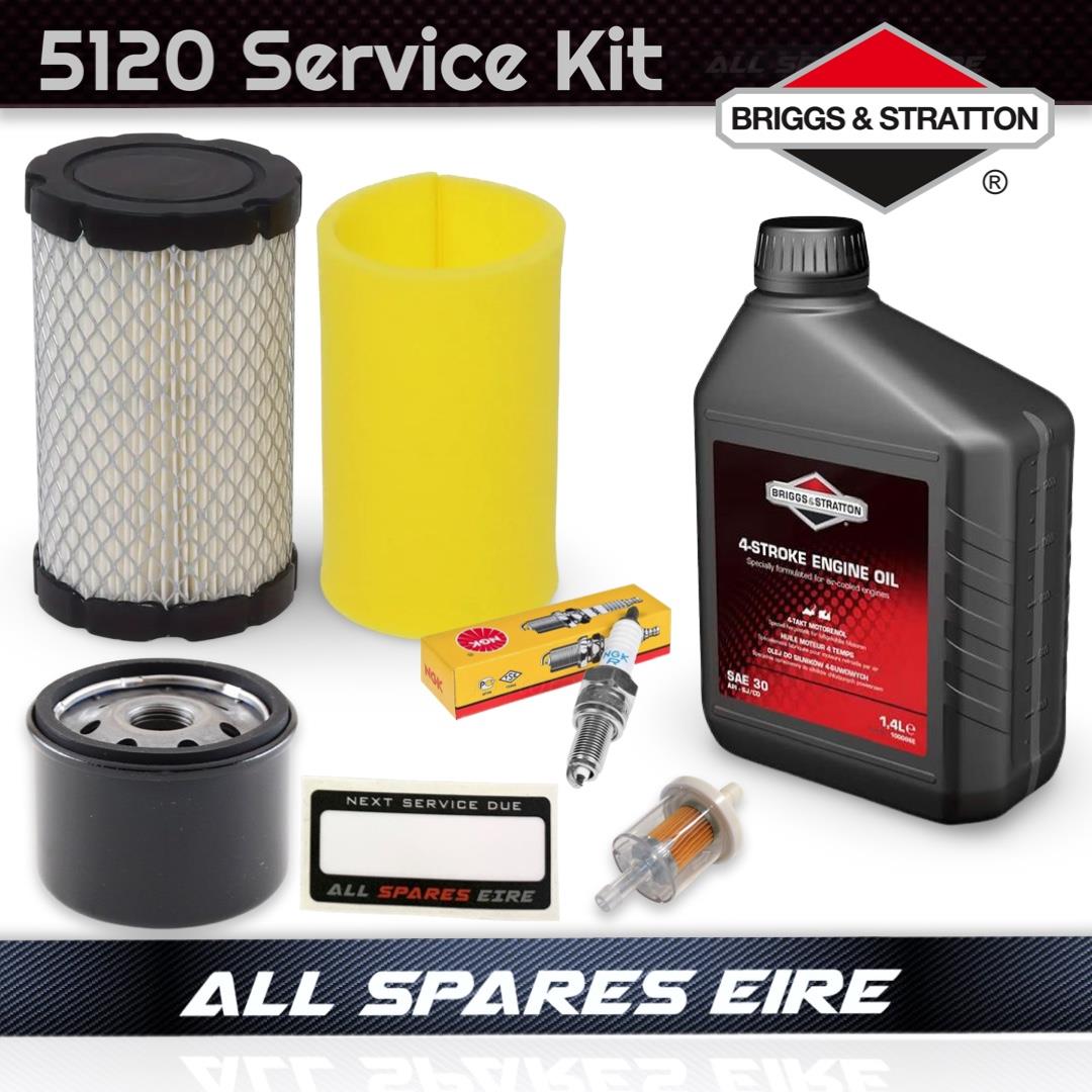 Service Kit for Briggs Engine 5120 5120PX Series Intek 19hp