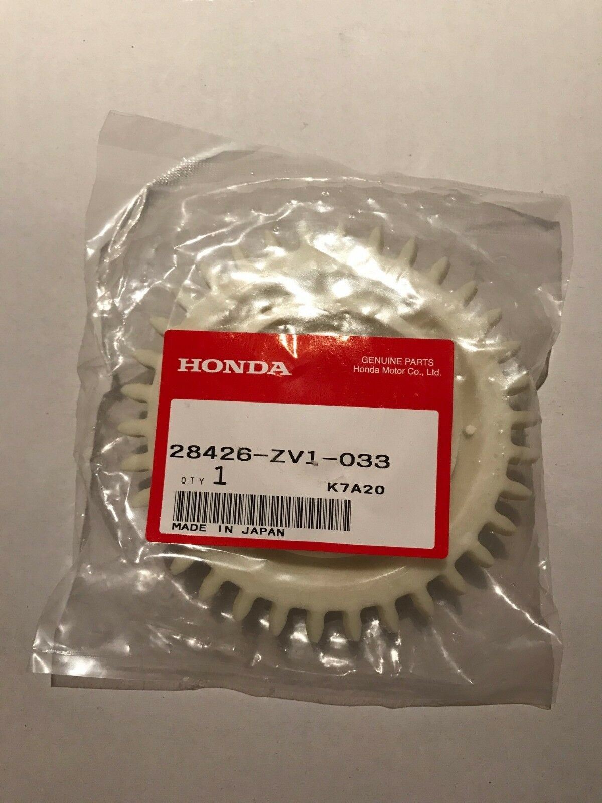 GENUINE HONDA BF5A 5HP OUTBOARD RECOIL PULL STARTER GEAR 28426-ZV1-033