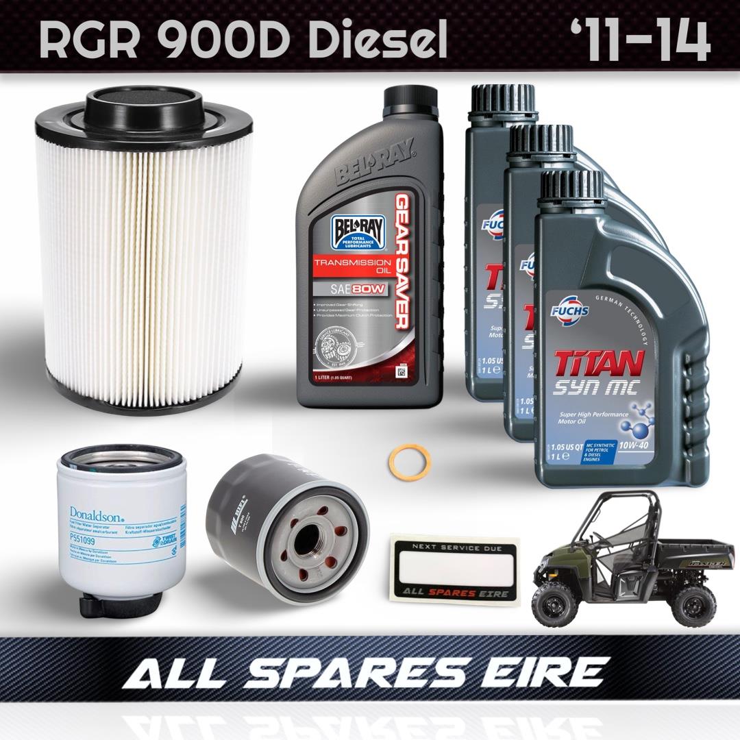 POLARIS RANGER 900D DIESEL WITH YANMAR ENGINE SERVICE KIT (2011-2014)