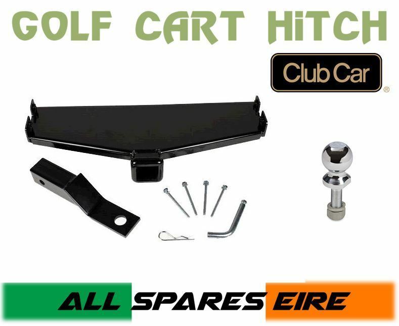 CLUB CAR PRECEDENT REAR TRAILER TOW HITCH GOLF CART BUGGY 2004 & UP