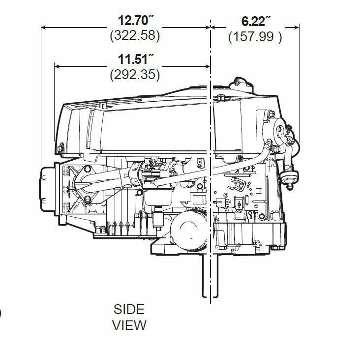 BRIGGS & STRATTON 21 HP ENGINE FOR RIDE ON MOWERS 540CC - 33R8 33S8