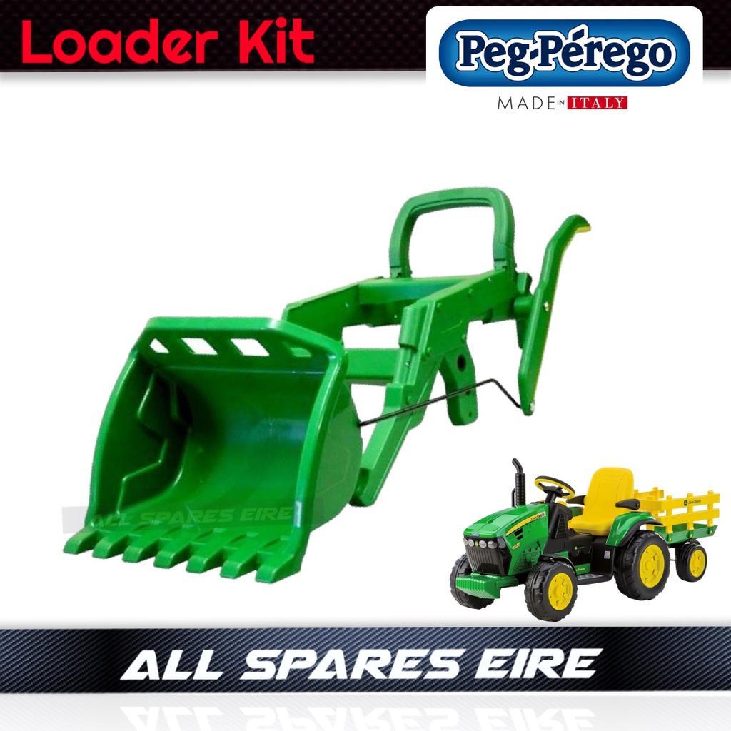 PEG PEREGO GROUND FORCE TRACTOR FRONT LOADER SHOVEL BUCKET KIT
