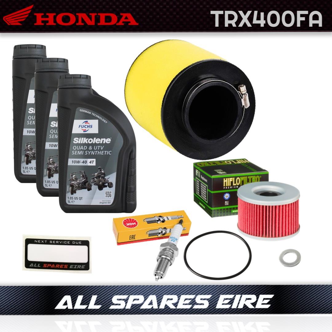 HONDA TRX400FA FOURTRAX QUAD/ATV SERVICE KIT INC OIL 2004-2007
