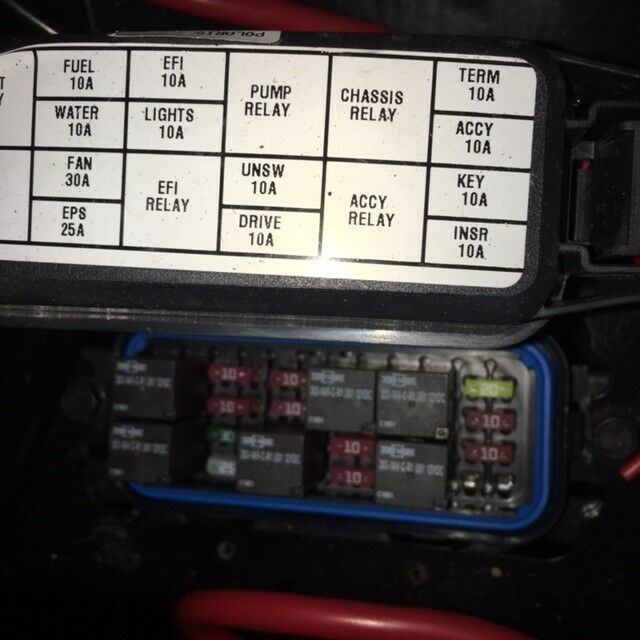 POLARIS RANGER RZR SPORTSMAN COMMON 303-1AH-C-R1-U01 RELAY FUSE 4011283 4016819