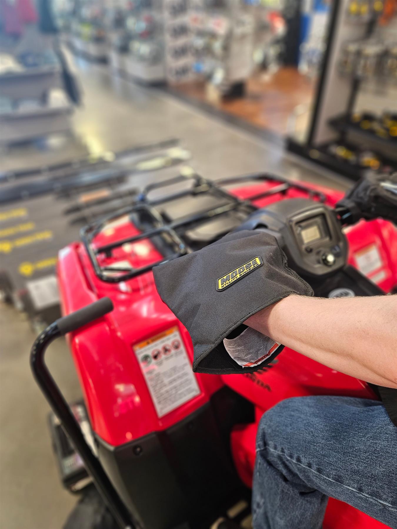 Handlebar Hand Warmer ATV Paw Mitts - Protection for Winter & Cold Weather
