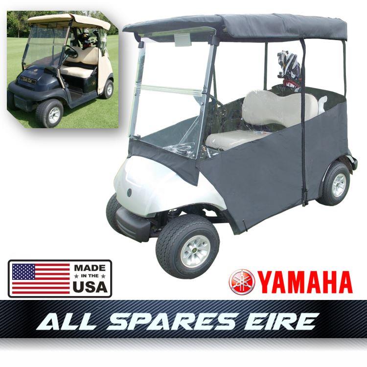 YAMAHA 3 SIDED CUSTOM FIT GOLF BUGGY DOORWORKS™ USA COVER ENCLOSURE