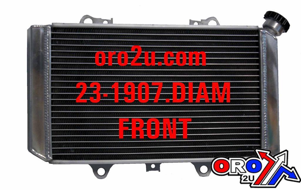 RADIATOR YAMAHA GRIZZLY 660, 008518 02-08 5KM-12461-00-00, 23-1907