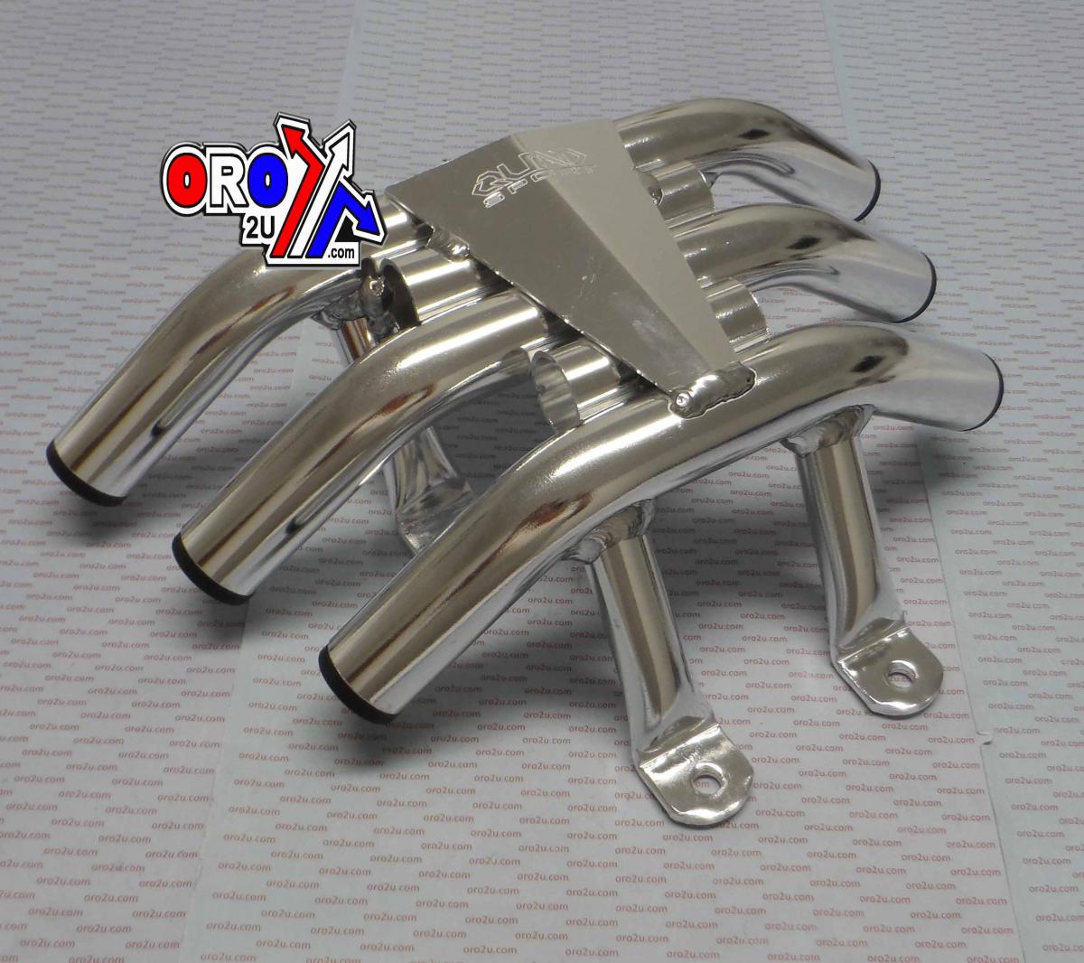 FRONT BUMPER BAR RAPTOR 350R, ALUMINIUM ATV, QUAD TRIBAR