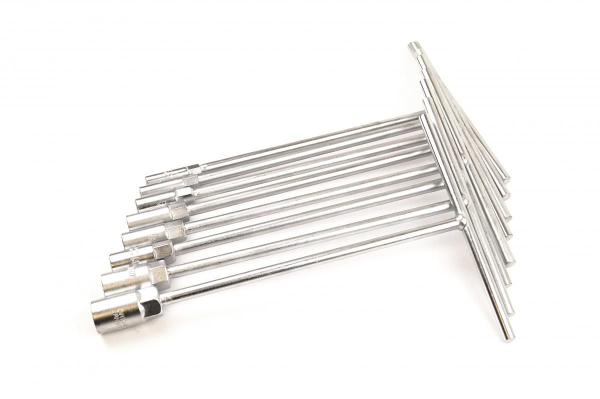 T-Handle T-Bar Socket Tool Set 8-19mm - 8 Pack for Motorcyles ATVs & More