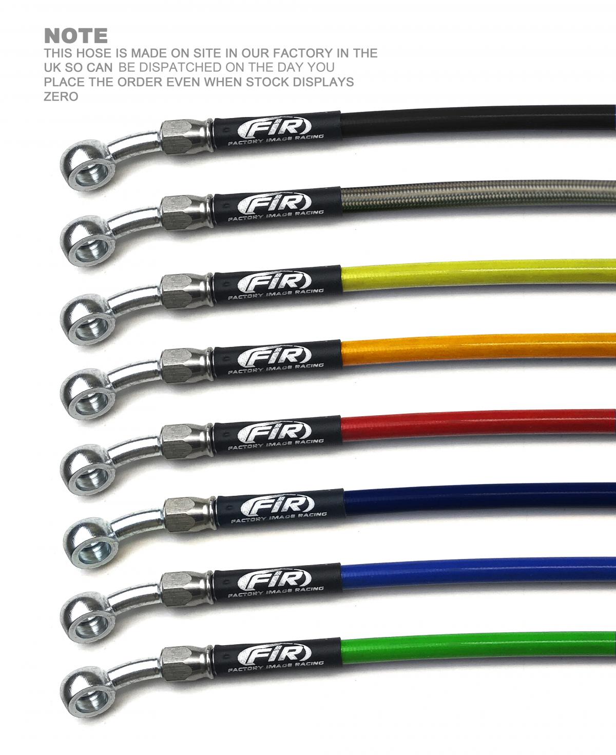 HOSE FRONT BRAKE SET/3 +2 OE, LT-Z400, LT-R450, KFX400 FIR