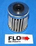 OIL FILTER FLO REUSABLE PC157, PC RACING USA STAINLESS STEEL