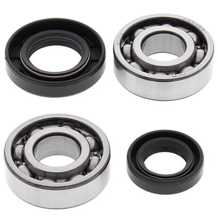 CRANKSHAFT BEARING & SEAL KIT, ALLBALLS 24-1067 KFX50 LT50