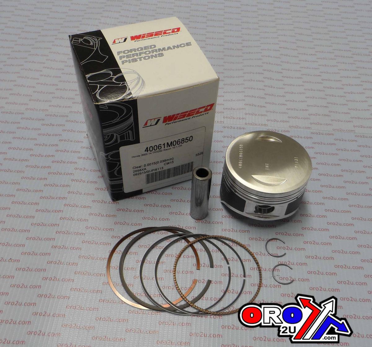 Piston Kit Trx250 Recon 69.00, Wiseco 40061M06900 2008-17