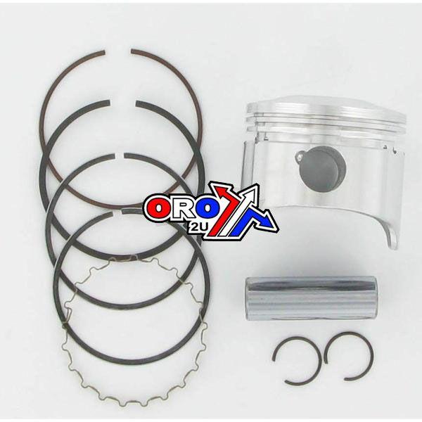 PISTON KIT 2-08 RAPTOR 80 47.0, WISECO 4841M04700 FORGED KIT