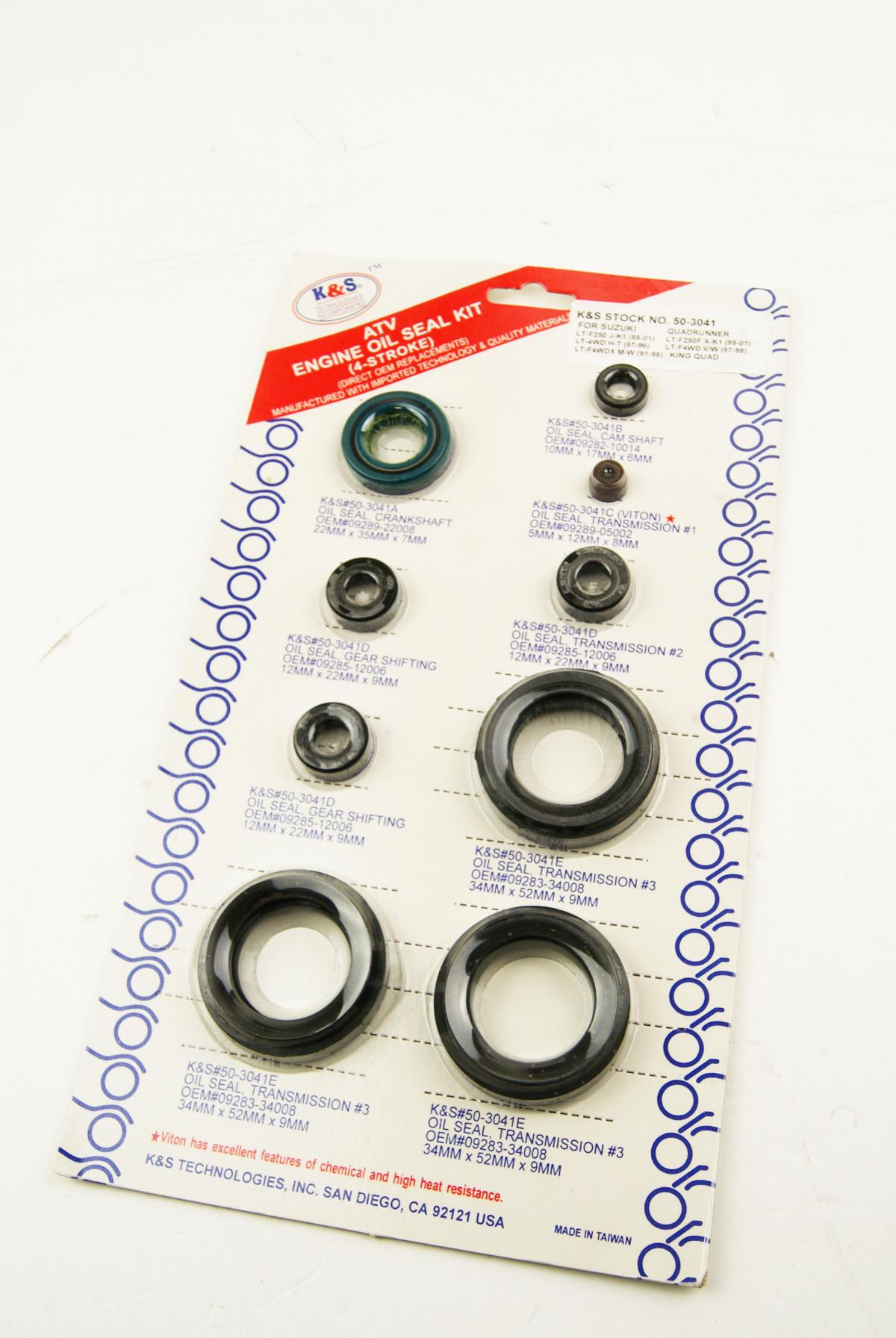 OIL SEAL SET 88-01 LT-F250 KS 50-3041