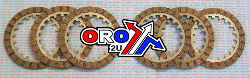CLUTCH FRICTION PLATE SET/6 [CK2303], YFM80 Raptor 3E5-16521-00-00 22F-16524-01-00 22F-16521-00-00, AT-03431C