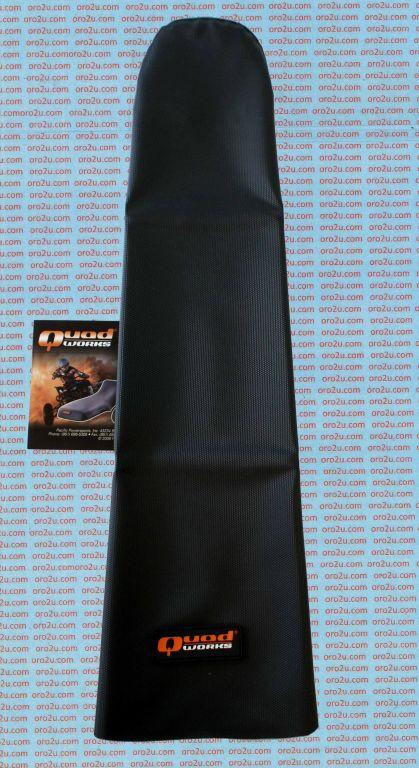 06-09 Trx250Ex Seat Cover Grip, Black