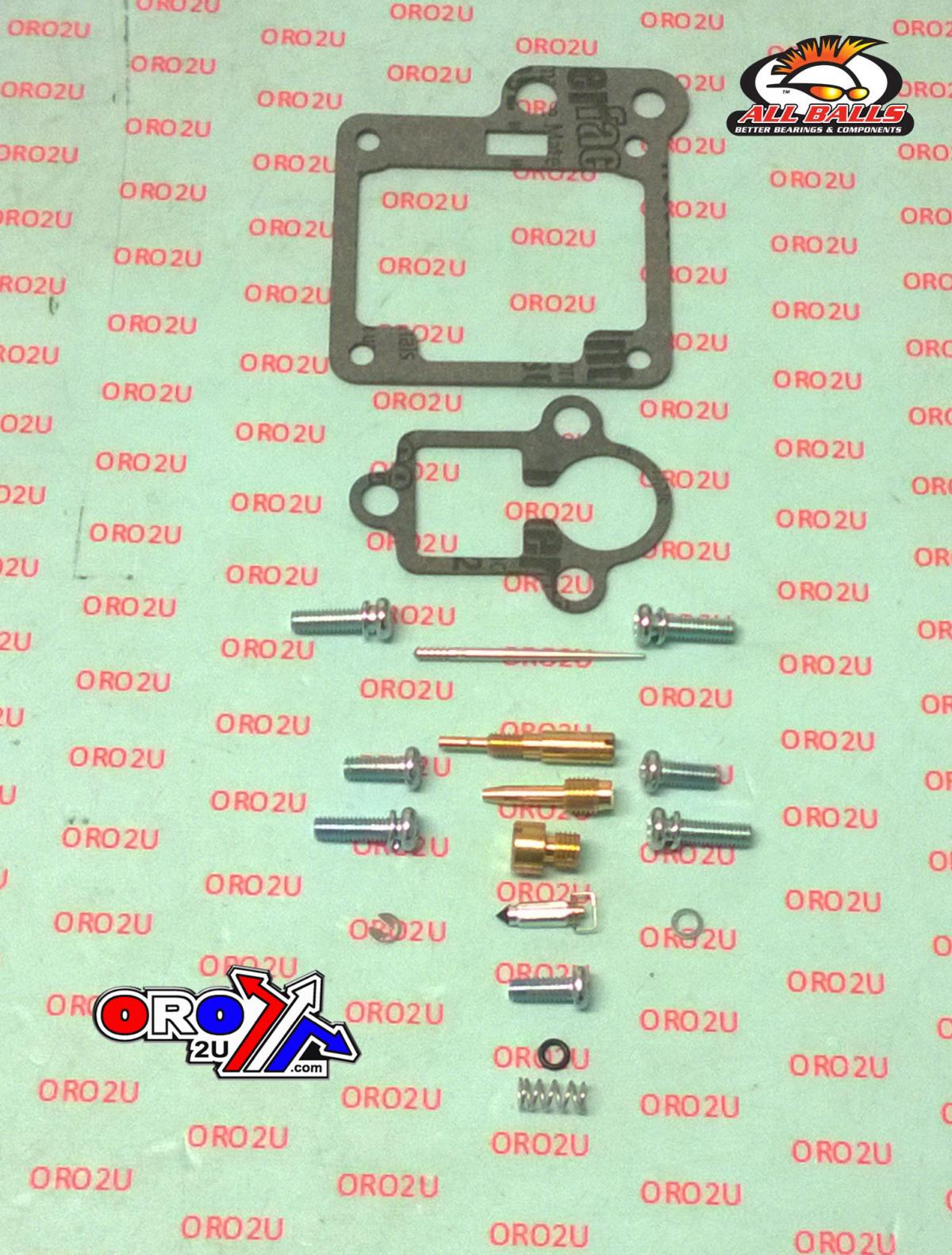 CARBURETOR REBUILD KIT 85-88 YAM YFM80 BADGER, ALLBALLS 26-10134 ATV
